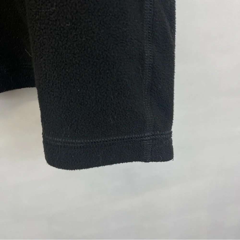 Patagonia Women’s Black Quarter Zip Fleece Pullover Size M - Picture 2 of 9